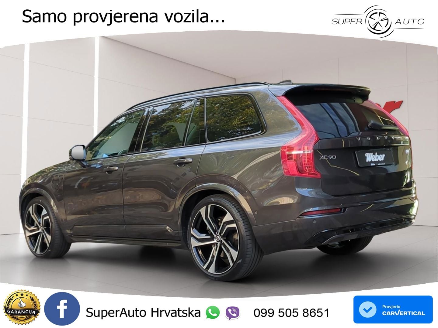 Volvo XC90 2.0 T8 AWD Automatic ACC+HEAD+4xGR SJED+360+PANO