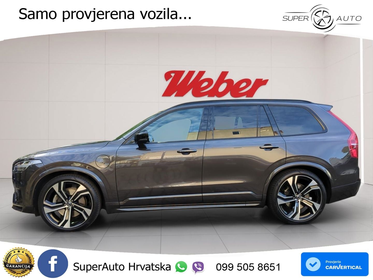 Volvo XC90 2.0 T8 AWD Automatic ACC+HEAD+4xGR SJED+360+PANO