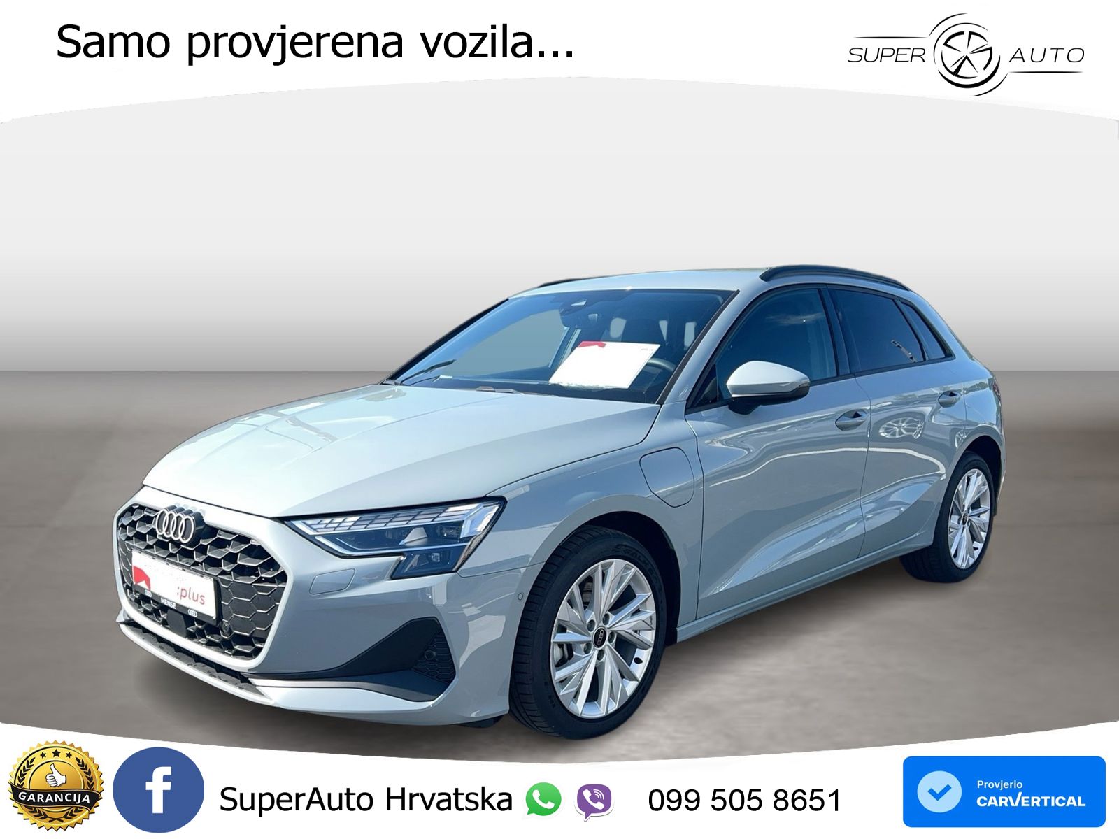 Audi A3 Sportback 40 TFSI e (204 KS) Plug-in Hybrid S tronic LED+GR SJED+ACC