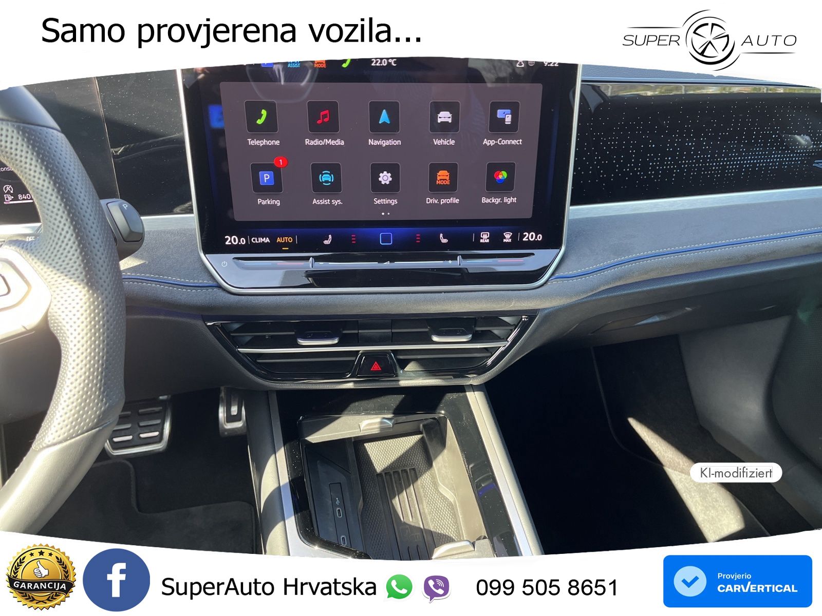 Volkswagen Passat Variant 1.5 eTSI (150 KS) DSG R-Line LED+GR SJED+ACC