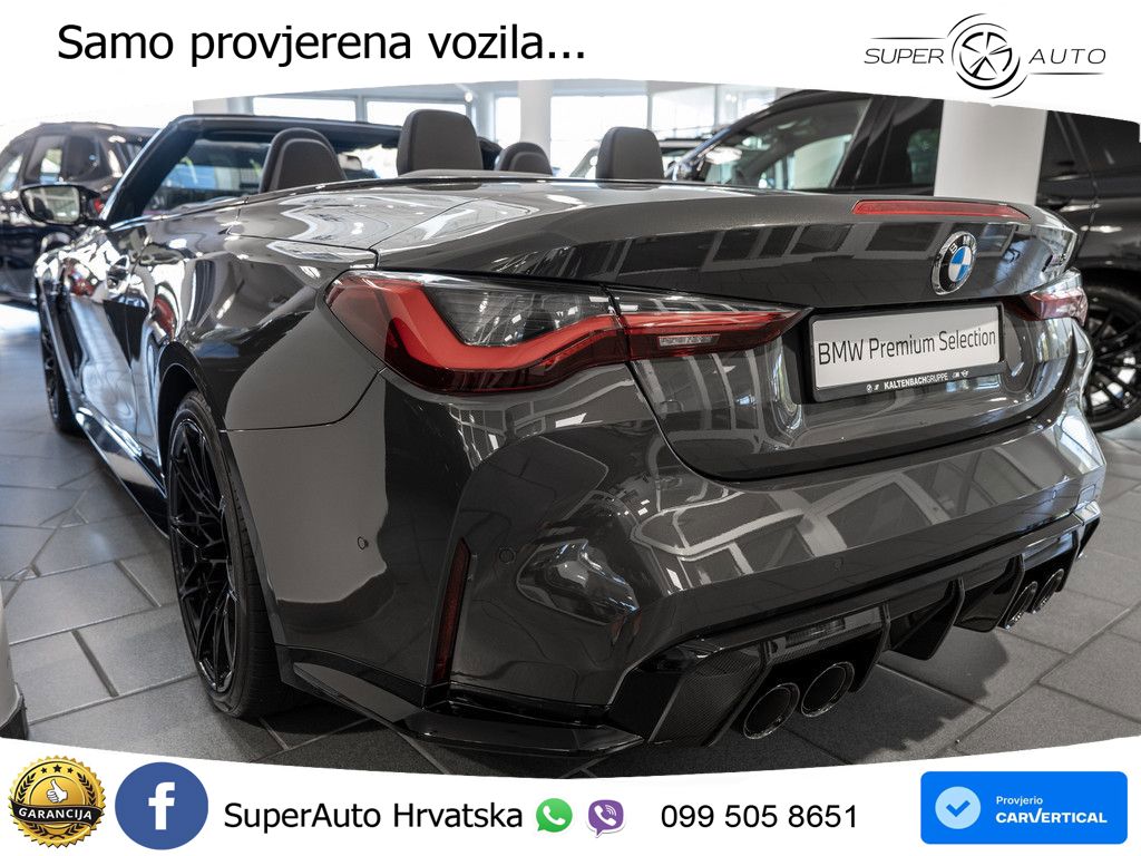 BMW M4 Convertible Competition 3.0 (510 KS) xDrive Steptronic LED+GR SJED+ACC