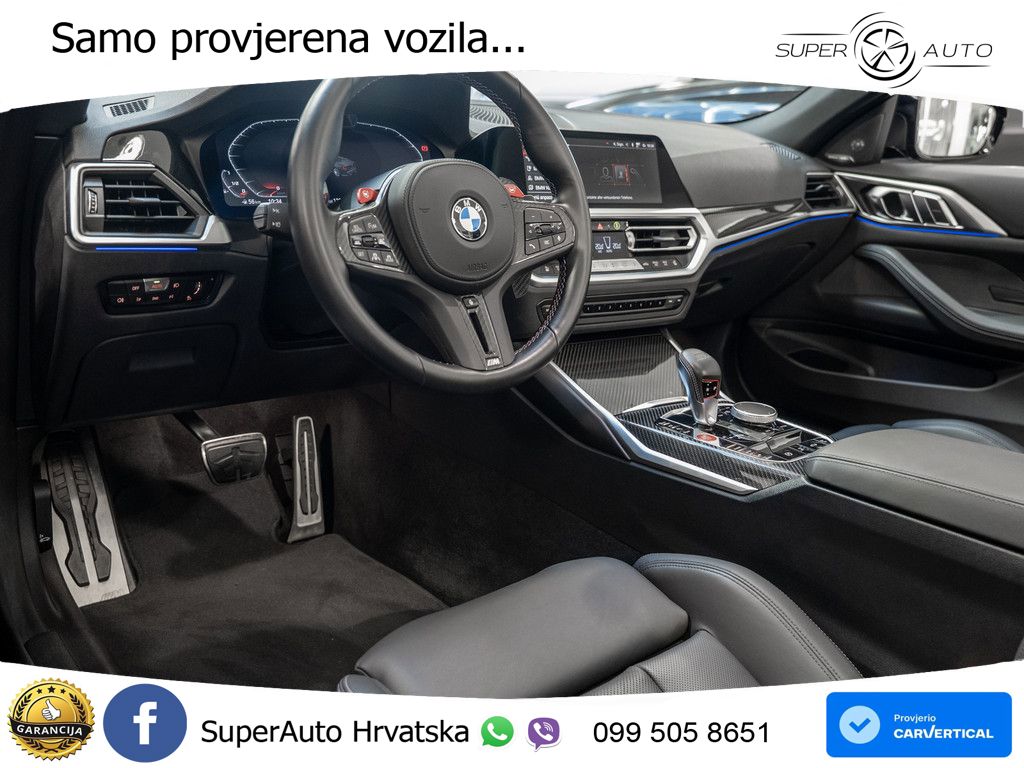 BMW M4 Convertible Competition 3.0 (510 KS) xDrive Steptronic LED+GR SJED+ACC