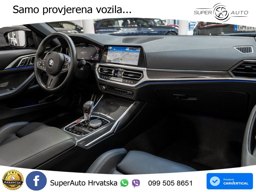 BMW M4 Convertible Competition 3.0 (510 KS) xDrive Steptronic LED+GR SJED+ACC
