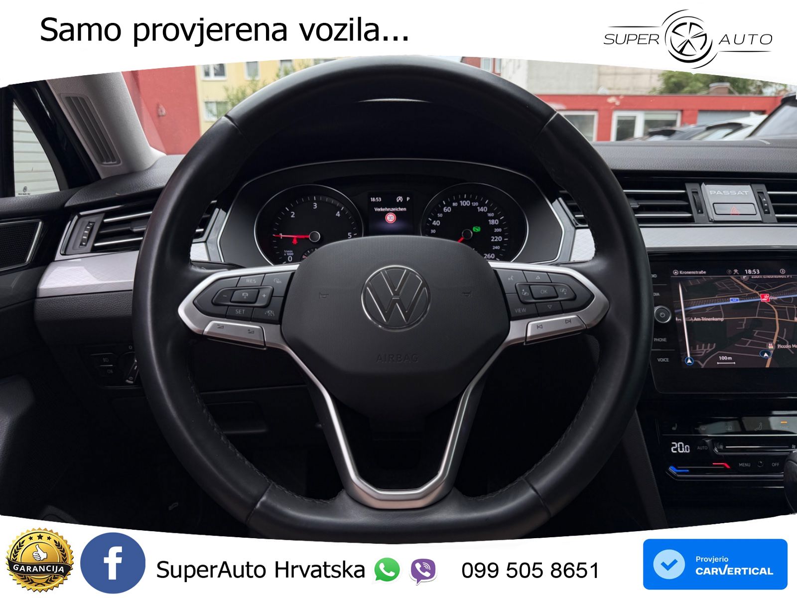 Volkswagen Passat Variant 2.0 TDI (150 KS) DSG Business LED+GR SJED+ACC