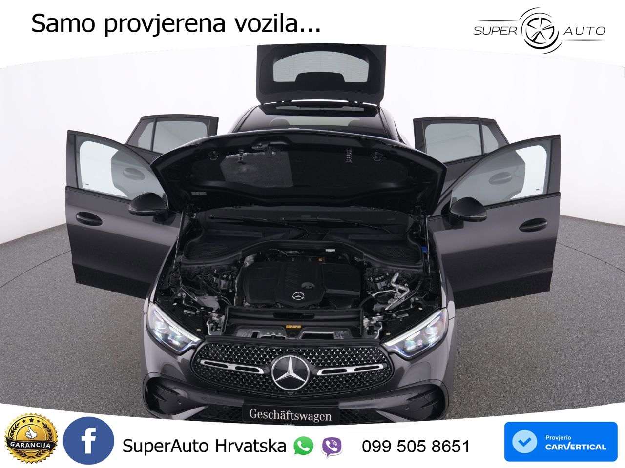 Mercedes GLC Coupe 220d (197 KS) 4MATIC 9G-TRONIC AMG ACC+GR SJED+360+PANO