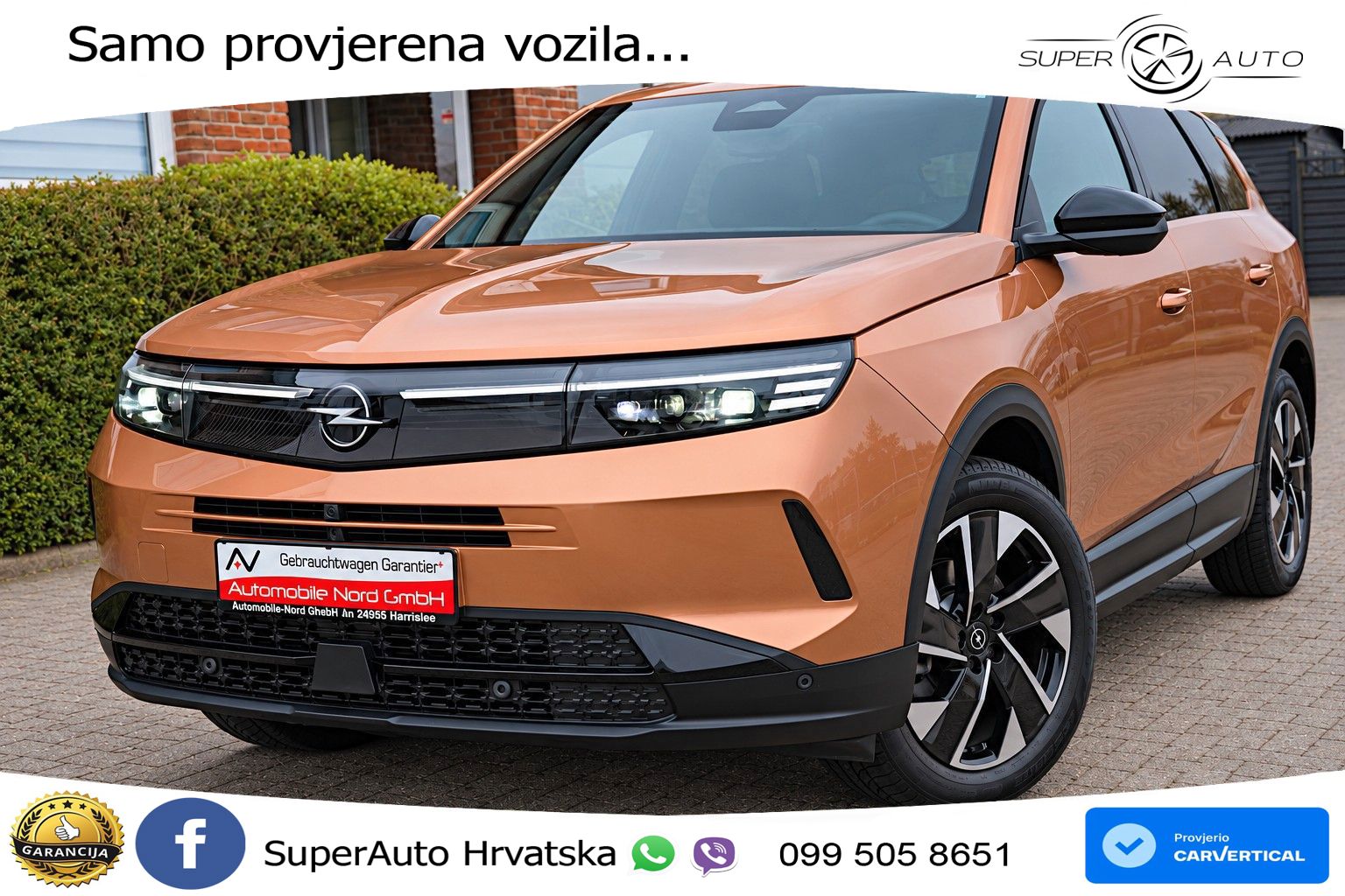 Opel Grandland 1.2 Turbo (145 KS) Hybrid eDCT GS LED+GR SJED+ACC