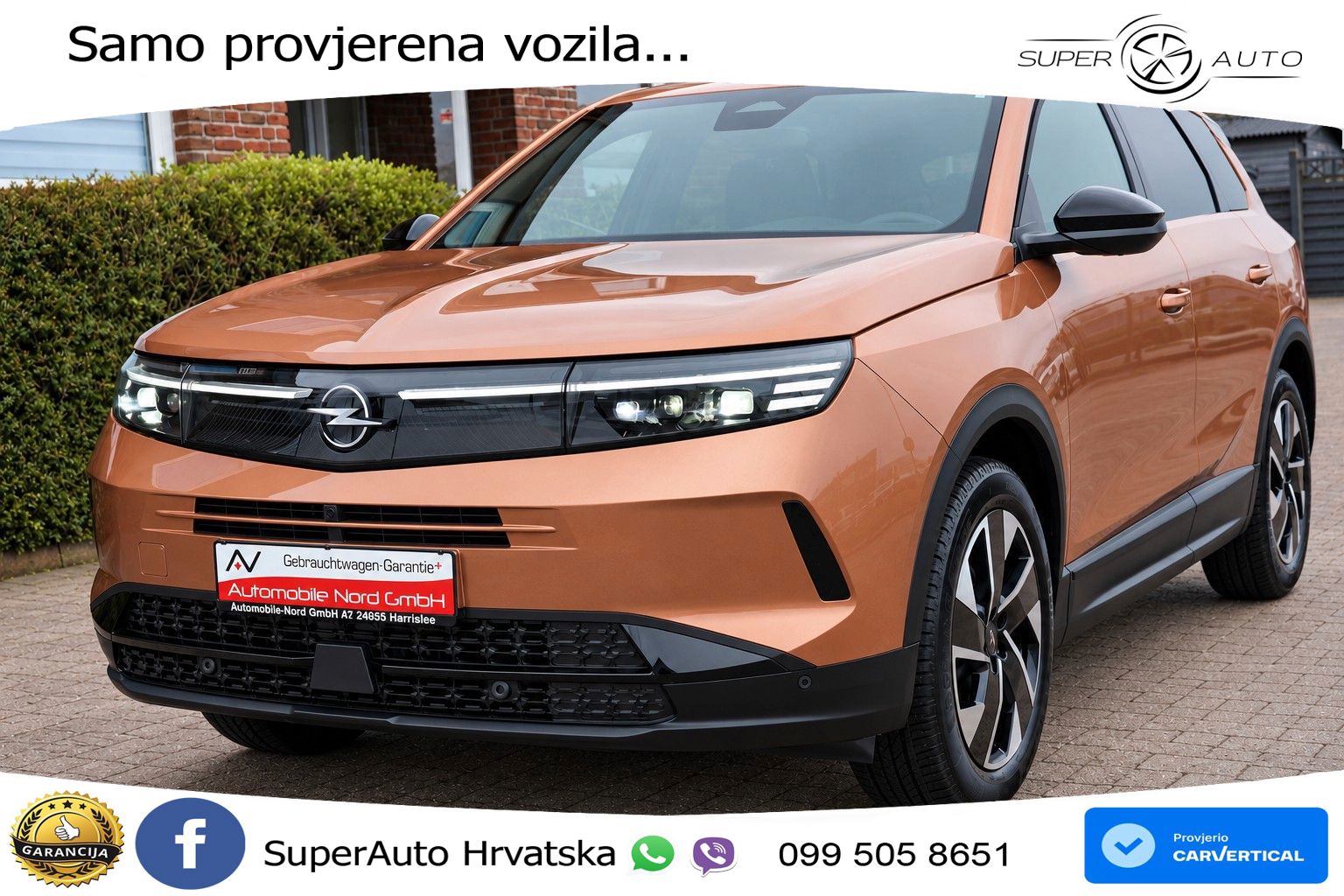 Opel Grandland 1.2 Turbo (145 KS) Hybrid eDCT GS LED+GR SJED+ACC