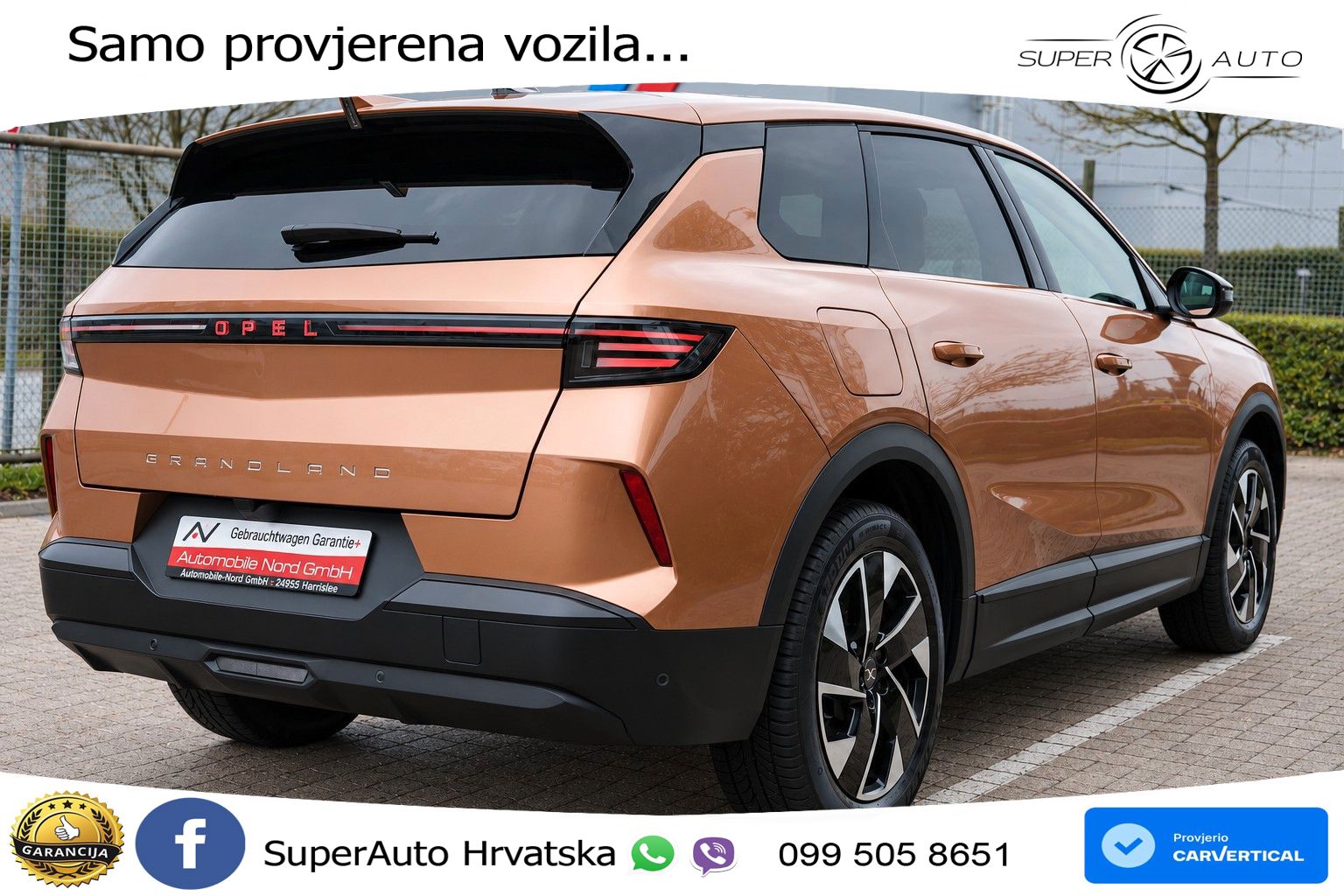 Opel Grandland 1.2 Turbo (145 KS) Hybrid eDCT GS LED+GR SJED+ACC