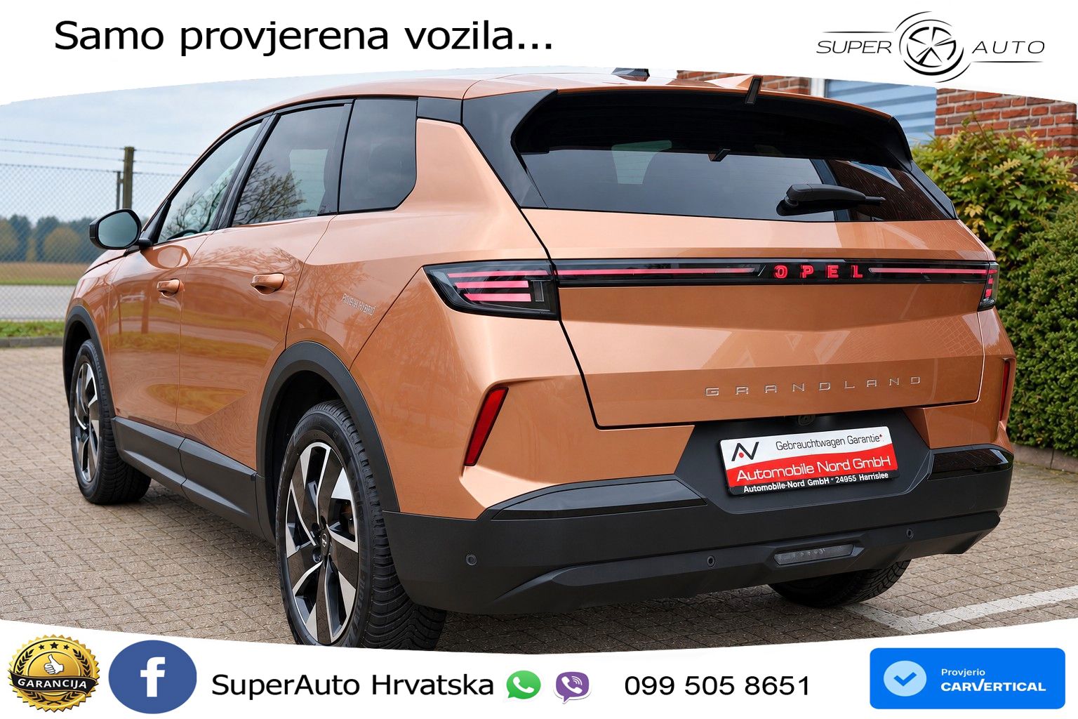 Opel Grandland 1.2 Turbo (145 KS) Hybrid eDCT GS LED+GR SJED+ACC