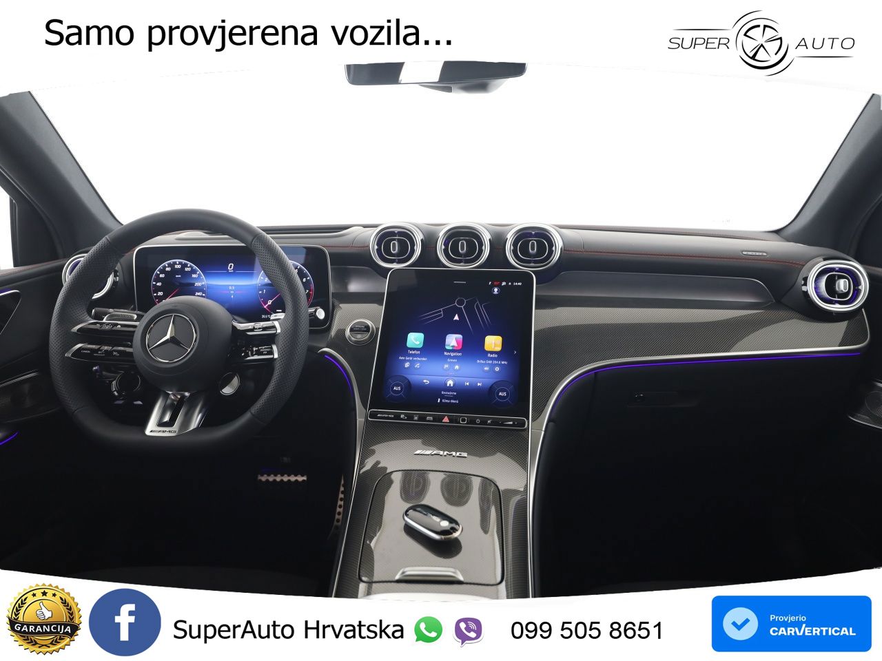 Mercedes AMG GLC 53 (449 KS) 4MATIC+ AMG SPEEDSHIFT TCT 9G ACC+HEAD+GR SJED+360+PANO