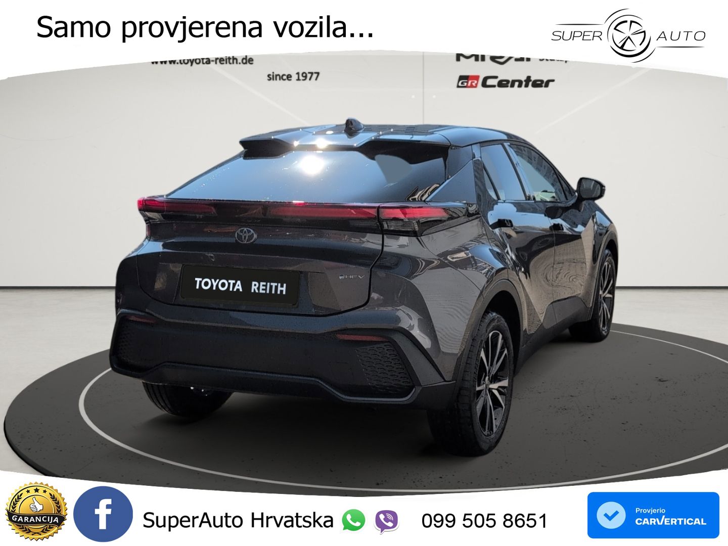 Toyota C-HR 2.0 (198 KS) Hybrid e-CVT Teamplayer LED+GR SJED+ACC