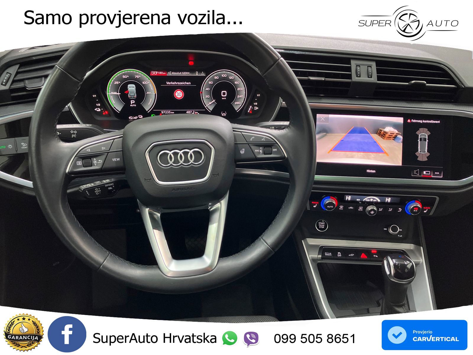 Audi Q3 45 TFSIe (245 KS) S tronic LED+GR SJED+ACC