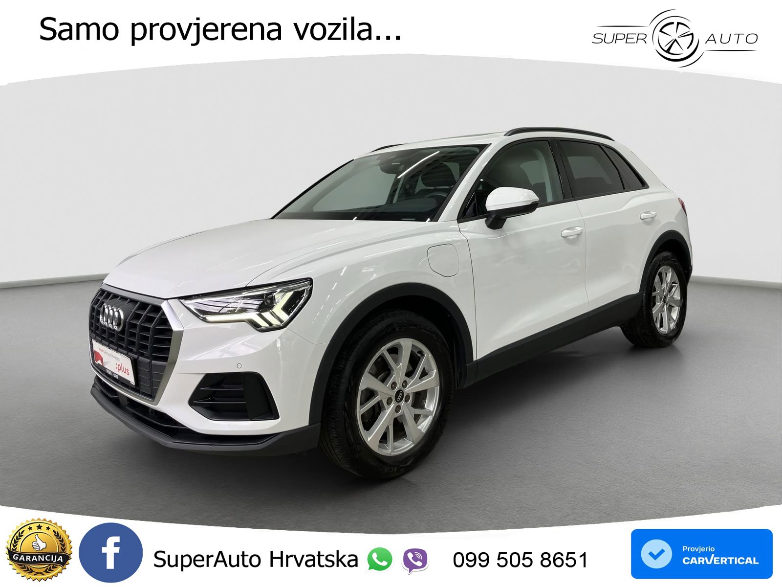 Audi Q3 45 TFSIe (245 KS) S tronic LED+GR SJED+ACC
