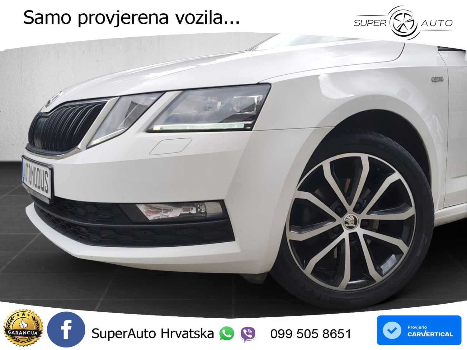 Škoda Octavia Combi 2.0 TDI (150 KS) DSG LED+GR SJED+ACC