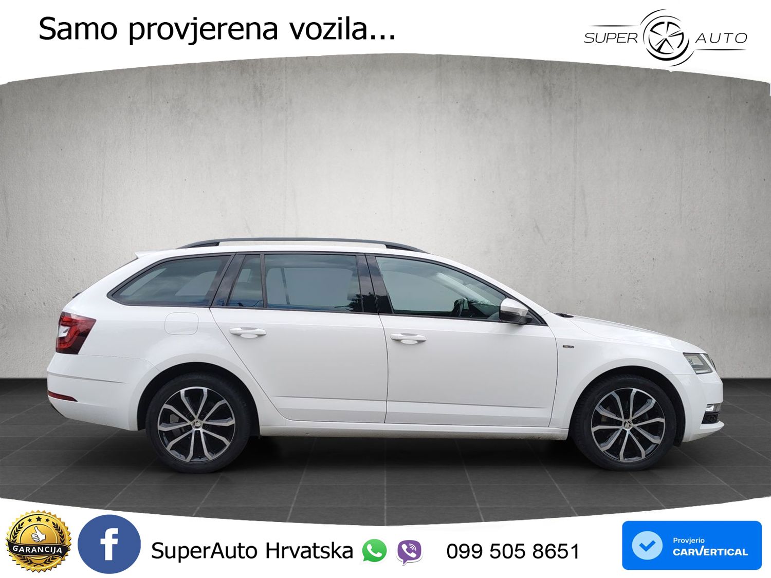 Škoda Octavia Combi 2.0 TDI (150 KS) DSG LED+GR SJED+ACC