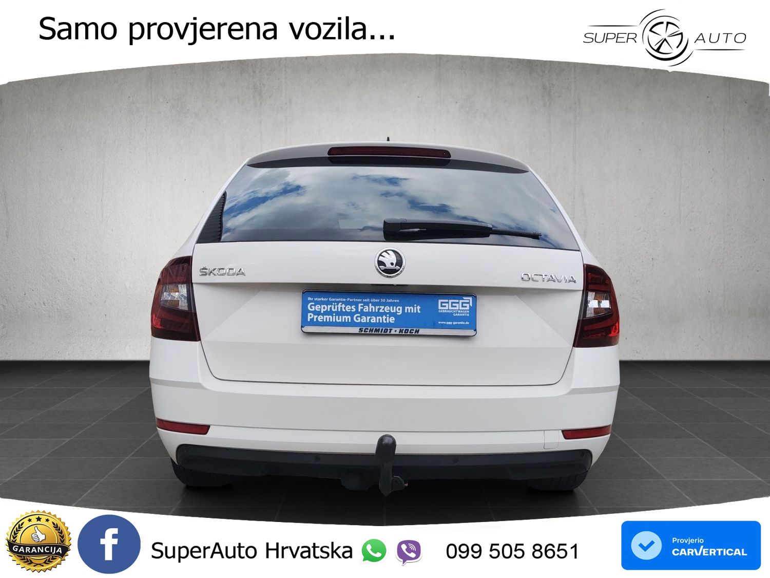 Škoda Octavia Combi 2.0 TDI (150 KS) DSG LED+GR SJED+ACC