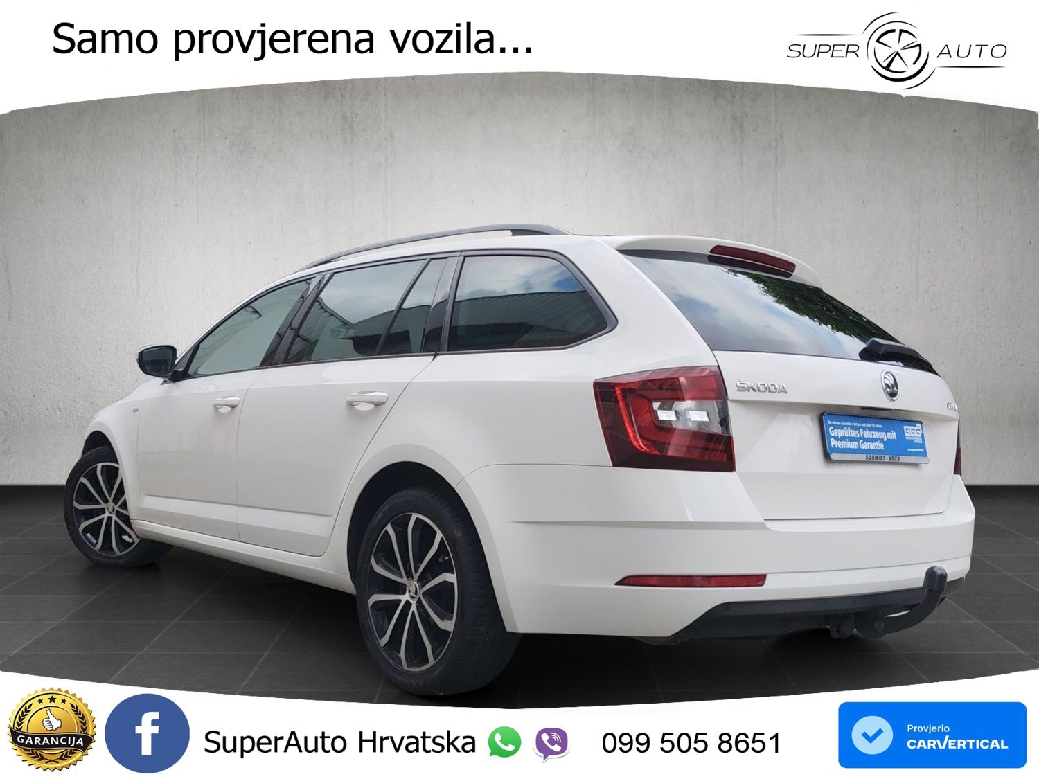 Škoda Octavia Combi 2.0 TDI (150 KS) DSG LED+GR SJED+ACC