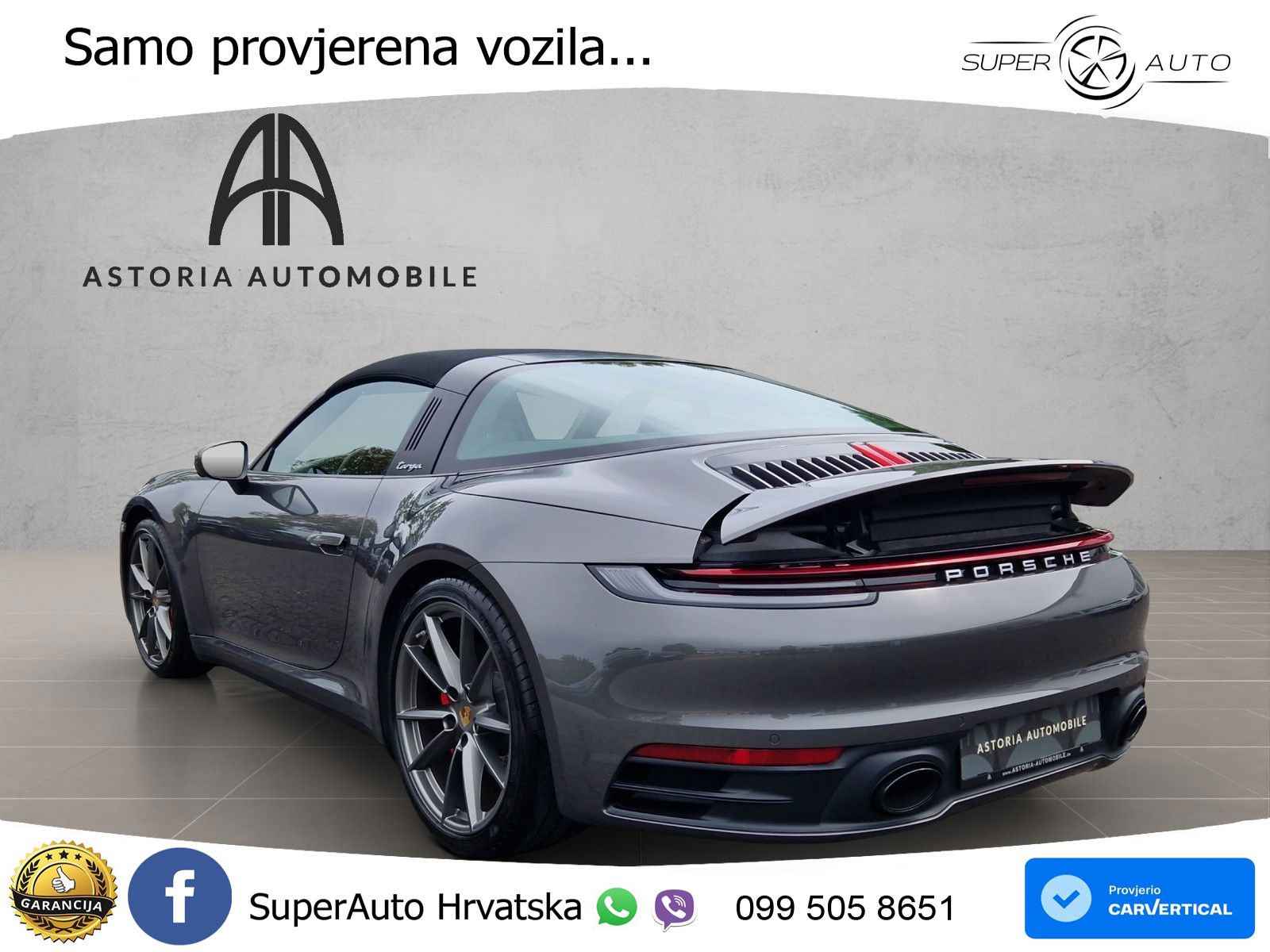 Porsche 911 Targa 4S 3.0 (450 KS) PDK