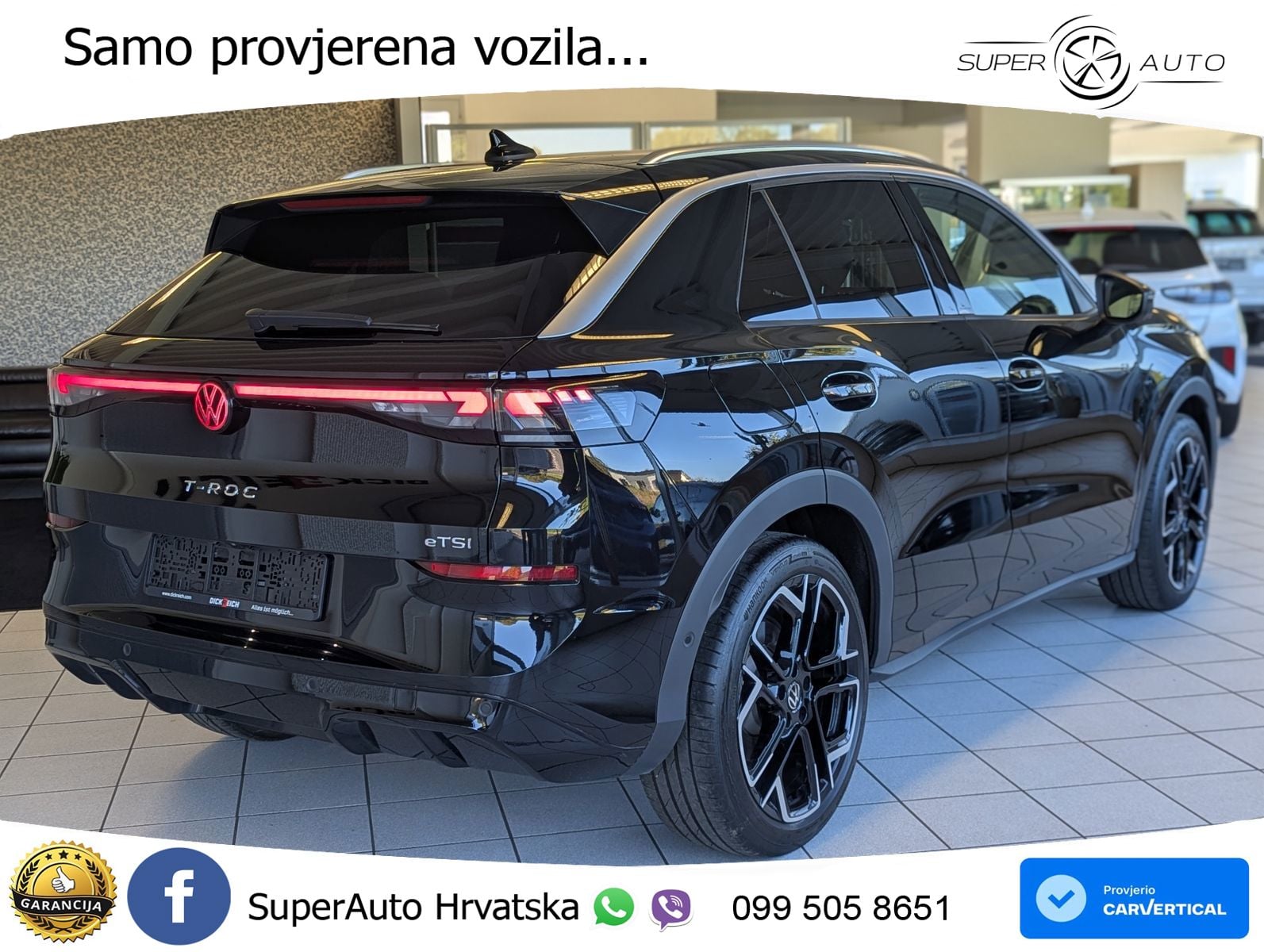 Volkswagen T-Roc II 1.5 eTSI (150 KS)  DSG LED+GR SJED+ACC