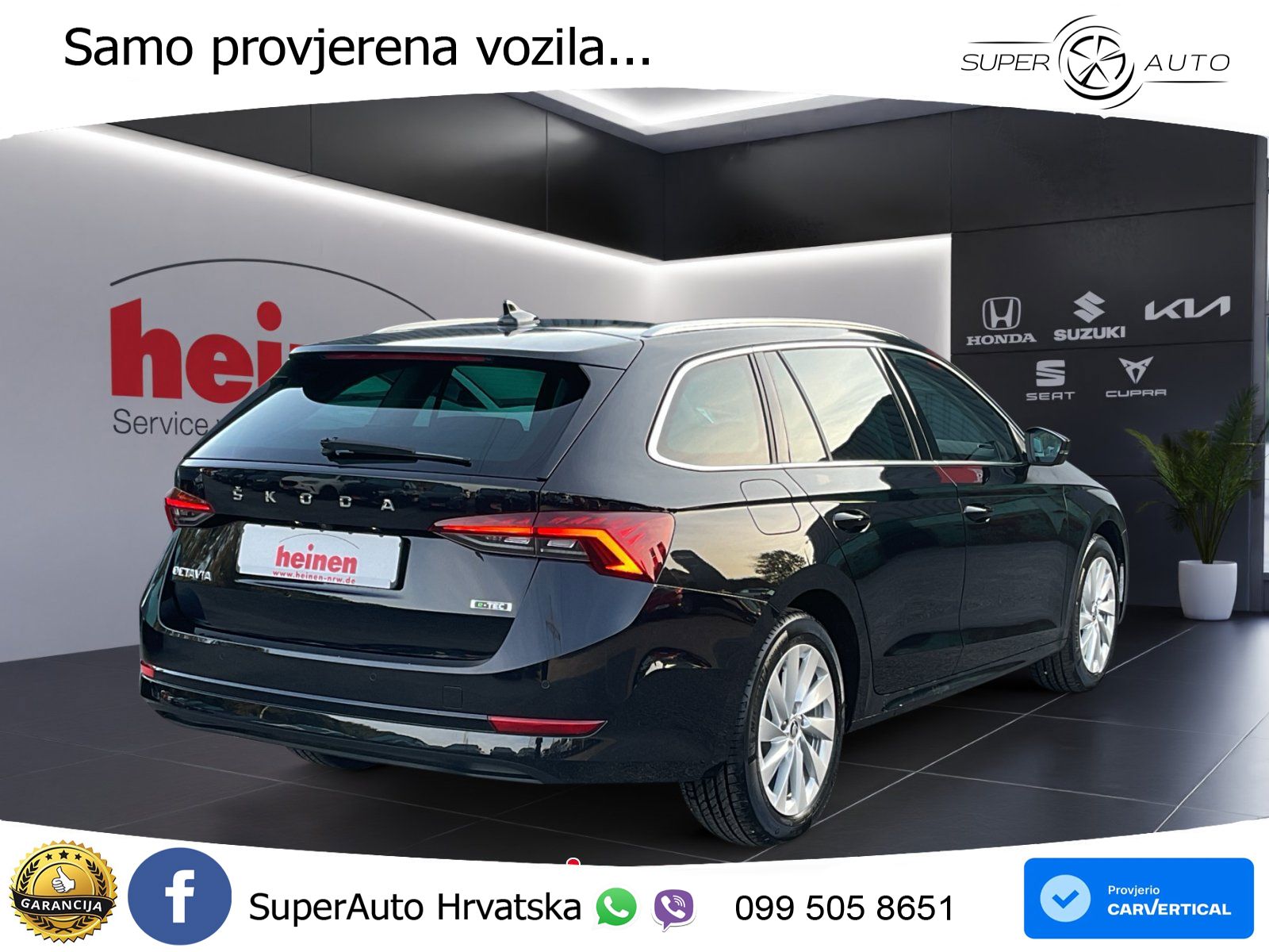 Škoda Octavia Combi 1.5 TSI (150 KS) DSG LED+GR SJED+ACC