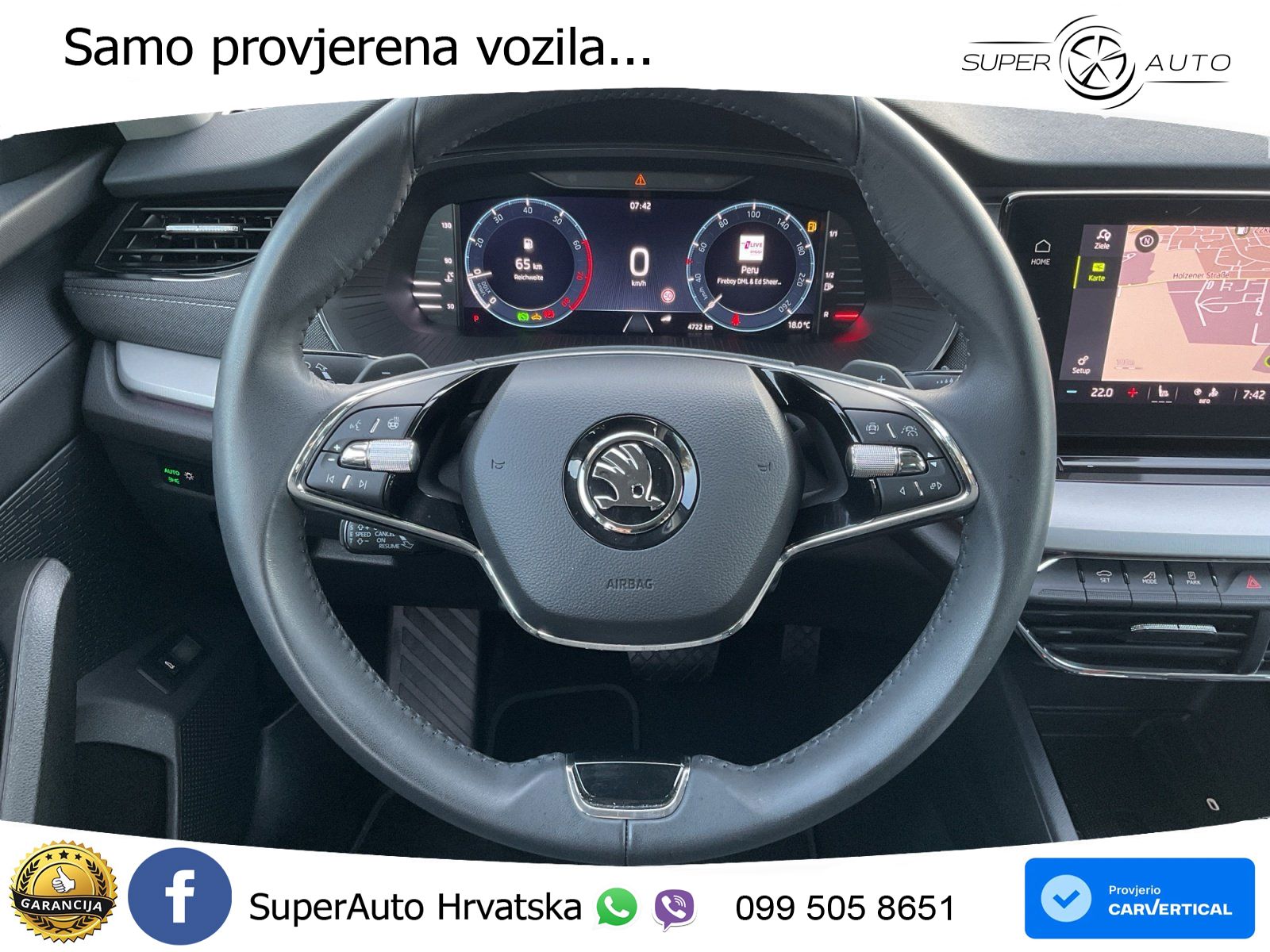 Škoda Octavia Combi 1.5 TSI (150 KS) DSG LED+GR SJED+ACC