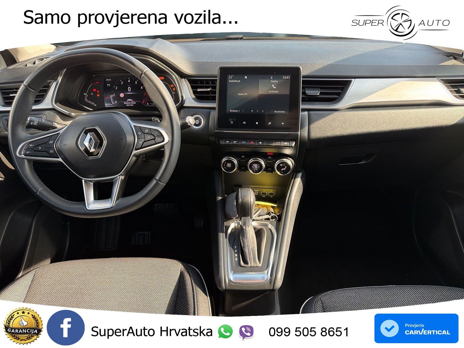 Renault Captur 1.3 TCe (140 KS) EDC Intens