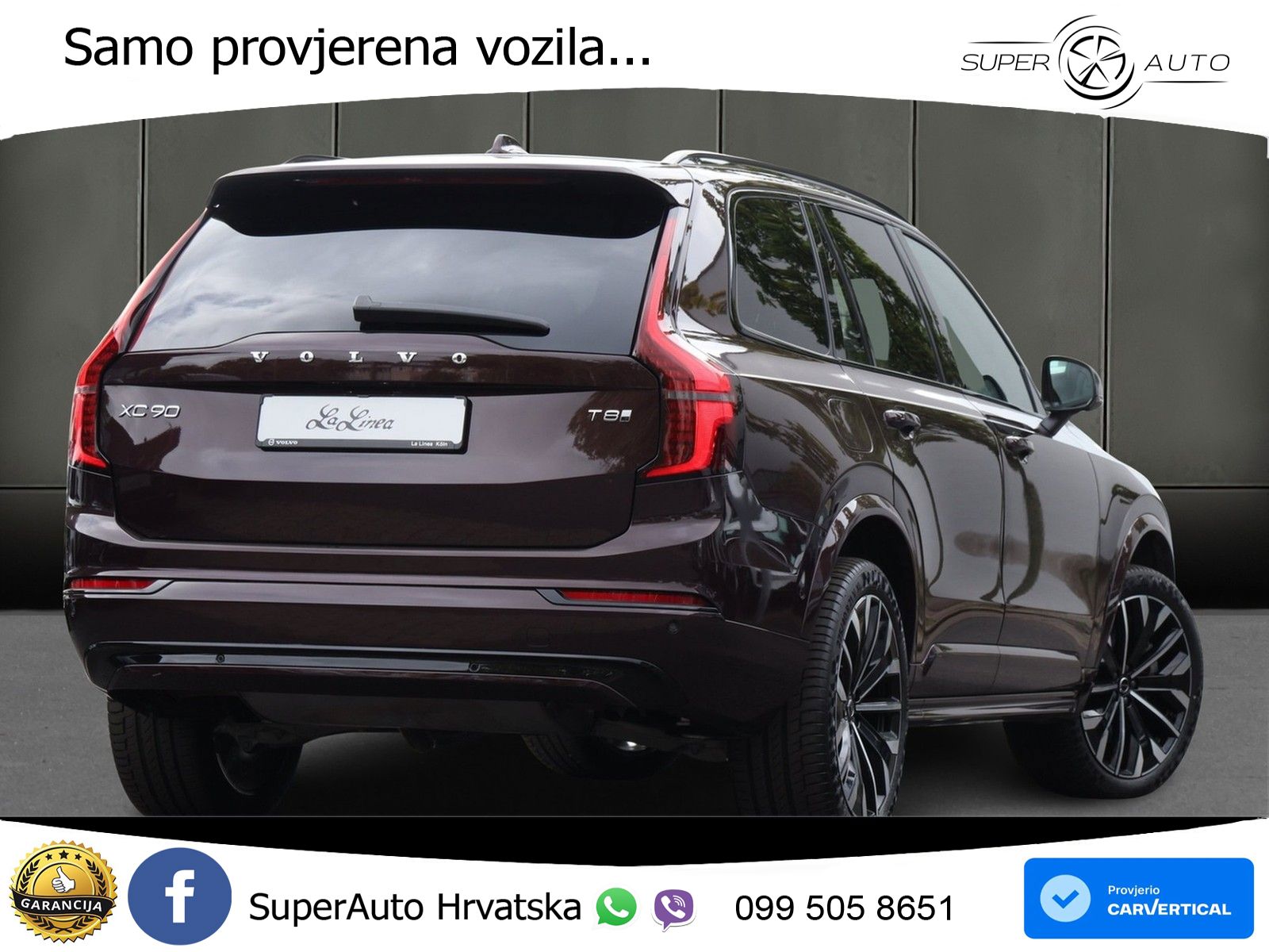 Volvo XC90 2.0 T8 AWD Automatic LED+GR SJED+ACC