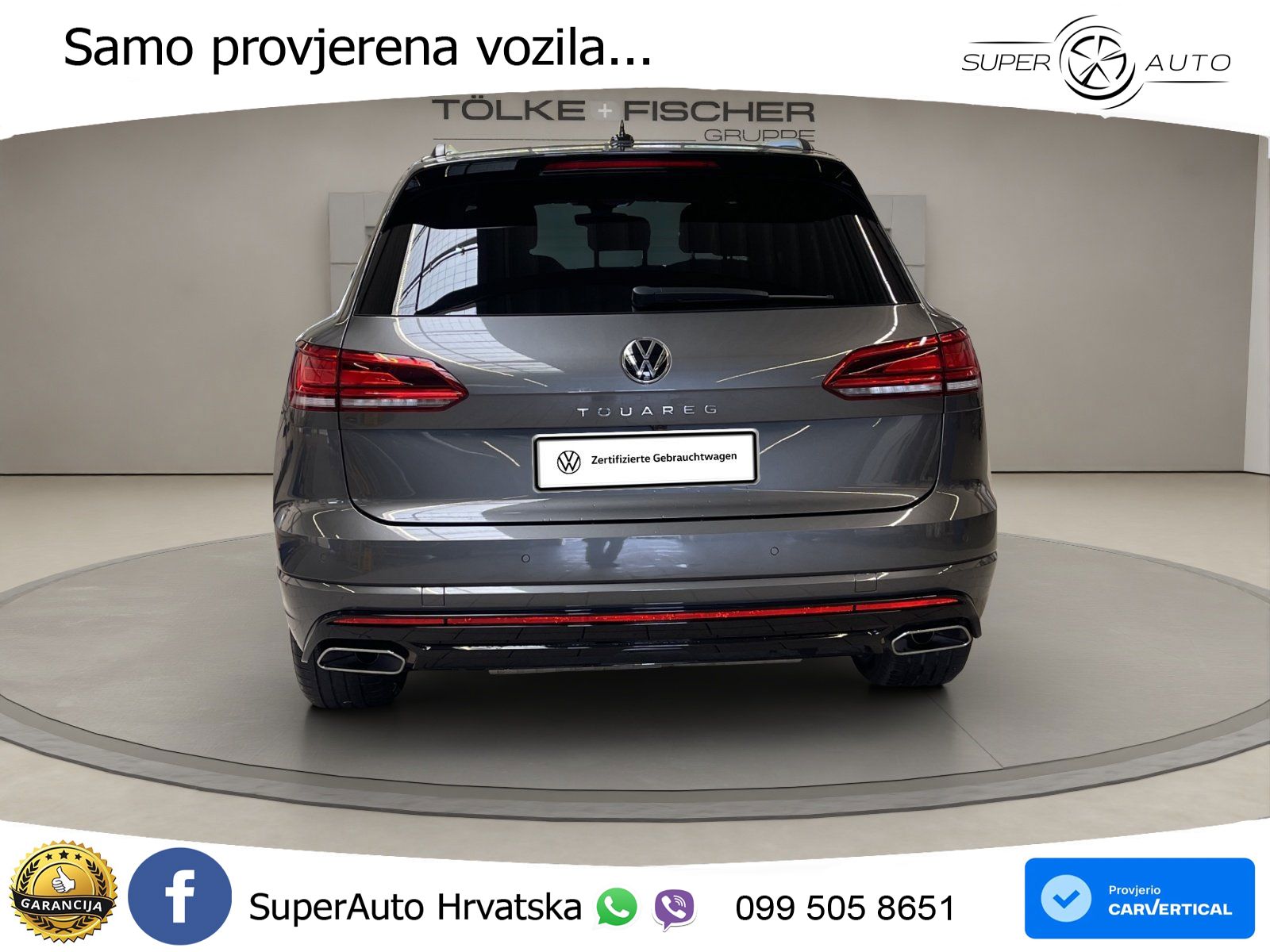 Volkswagen Touareg 3.0 V6 TDI (231 KS) 4MOTION Tiptronic R-Line LED+GR SJED+ACC