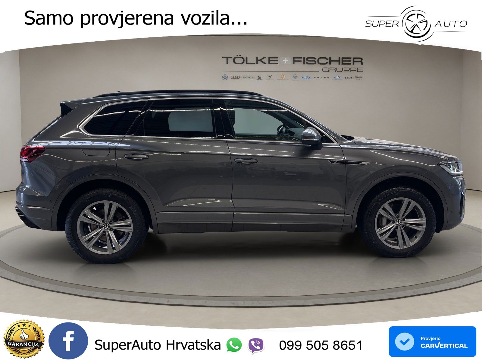 Volkswagen Touareg 3.0 V6 TDI (231 KS) 4MOTION Tiptronic R-Line LED+GR SJED+ACC
