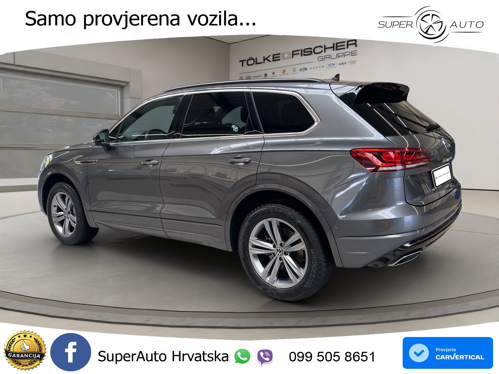 Volkswagen Touareg 3.0 V6 TDI (231 KS) 4MOTION Tiptronic R-Line LED+GR SJED+ACC