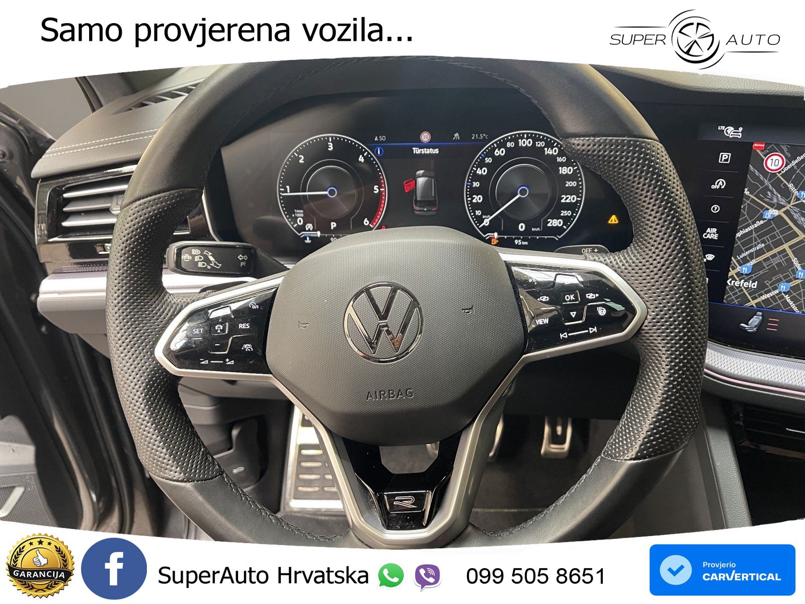 Volkswagen Touareg 3.0 V6 TDI (231 KS) 4MOTION Tiptronic R-Line LED+GR SJED+ACC