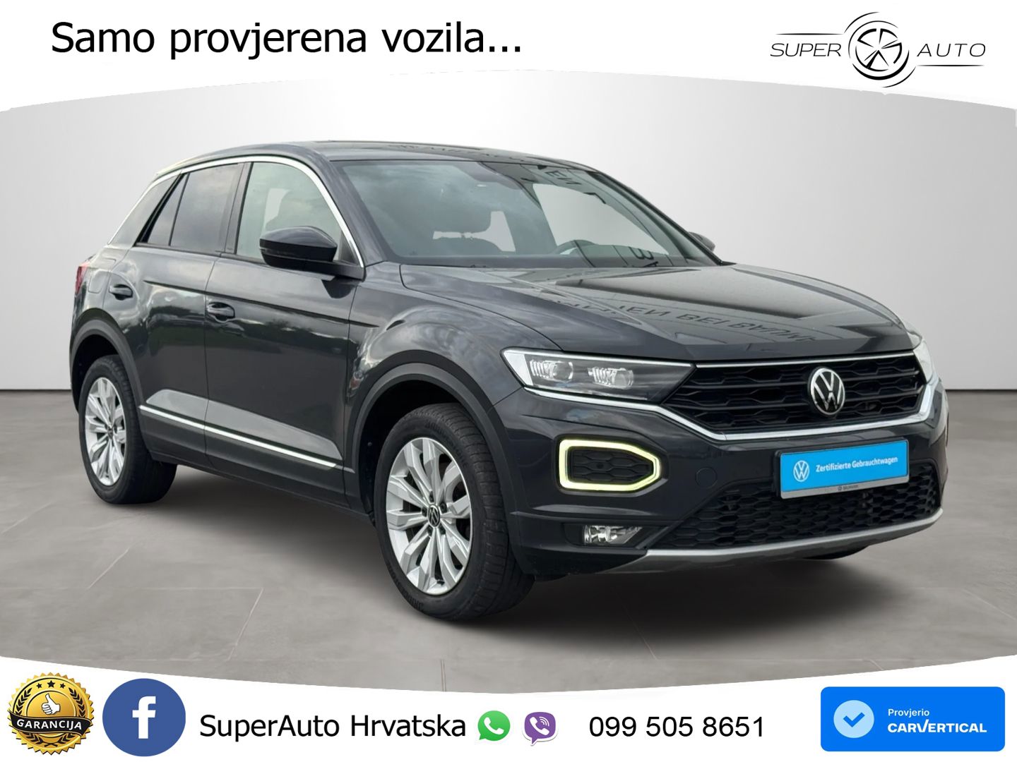 Volkswagen T-Roc I 2.0 TDI (150 KS) DSG LED+GR SJED+ACC