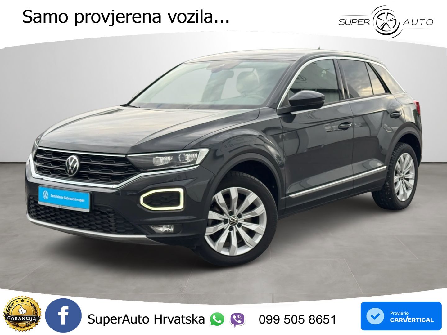 Volkswagen T-Roc I 2.0 TDI (150 KS) DSG LED+GR SJED+ACC