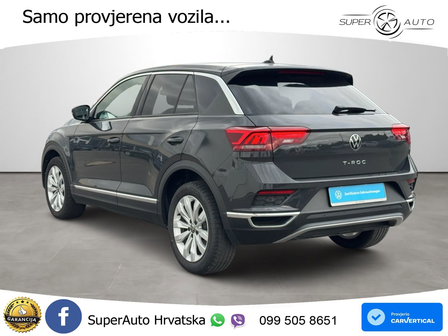 Volkswagen T-Roc I 2.0 TDI (150 KS) DSG LED+GR SJED+ACC