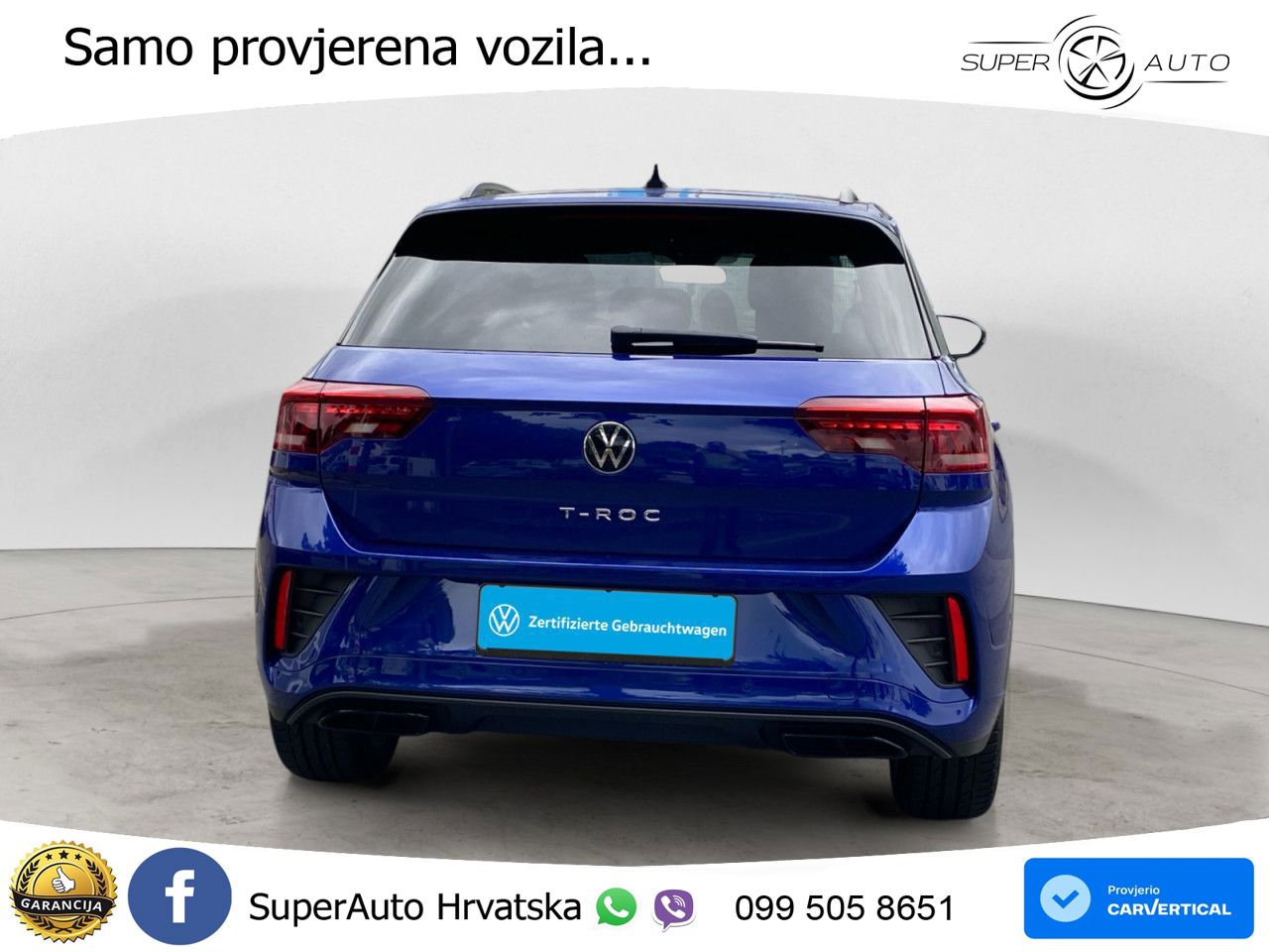 Volkswagen T-Roc I 1.5 TSI (150 KS) DSG LED+GR SJED+ACC