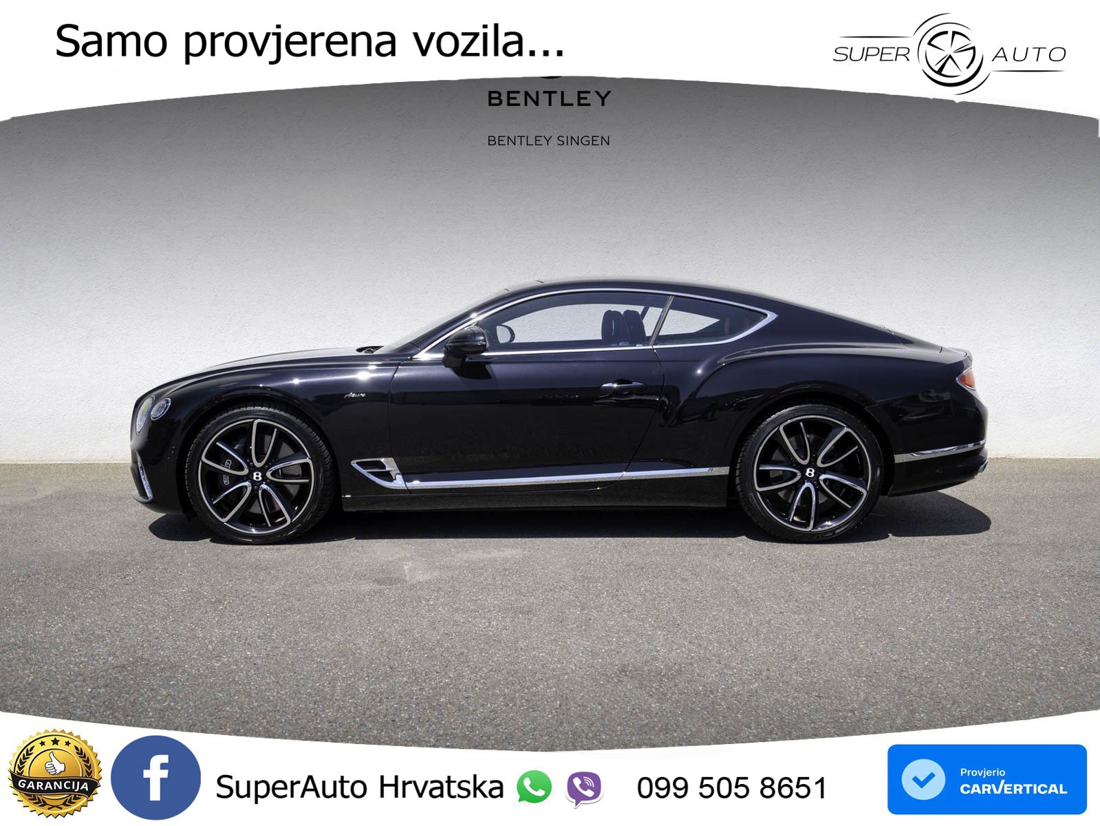 Bentley Continental GT III 4.0 V8 (550 KS) AWD Automatic LED+GR SJED+ACC