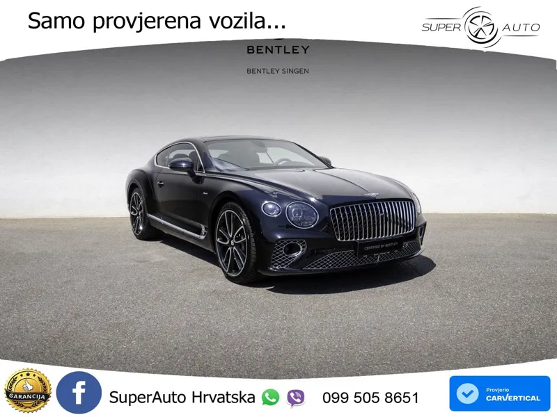 Bentley Continental GT III 4.0 V8 (550 KS) AWD Automatic LED+GR SJED+ACC