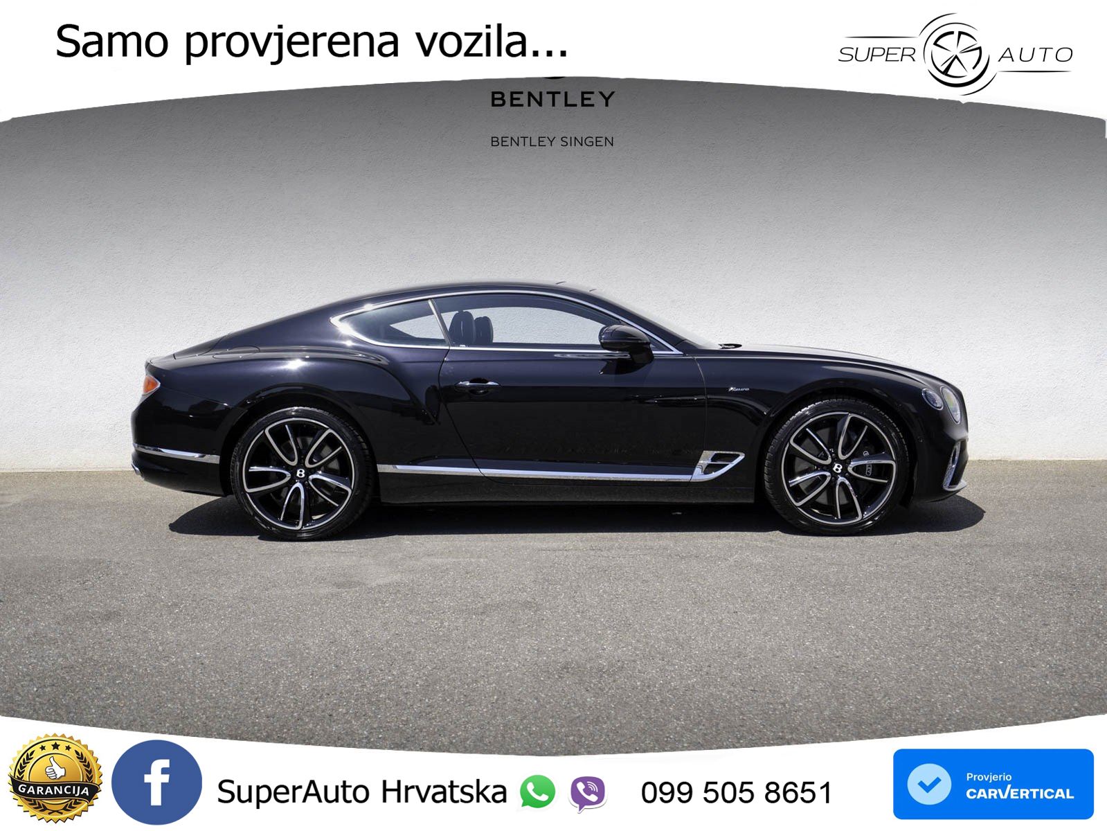 Bentley Continental GT III 4.0 V8 (550 KS) AWD Automatic LED+GR SJED+ACC