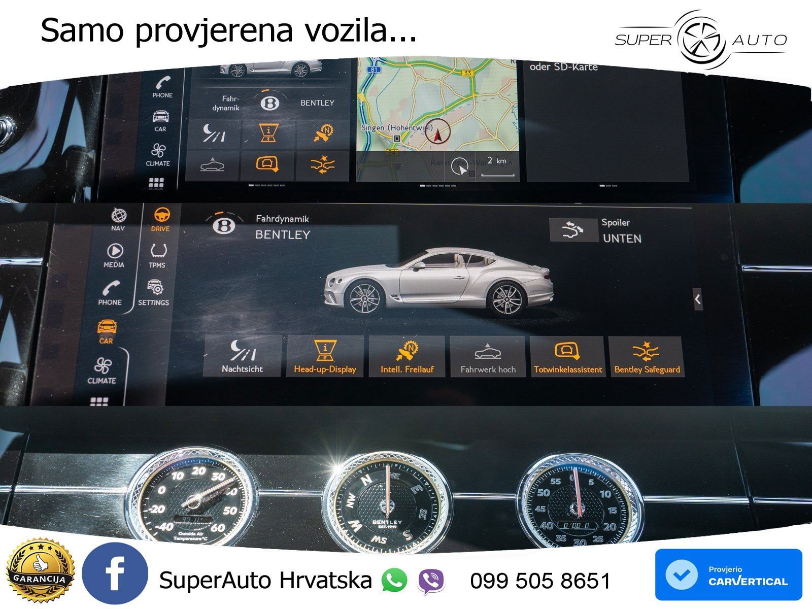 Bentley Continental GT III 4.0 V8 (550 KS) AWD Automatic LED+GR SJED+ACC