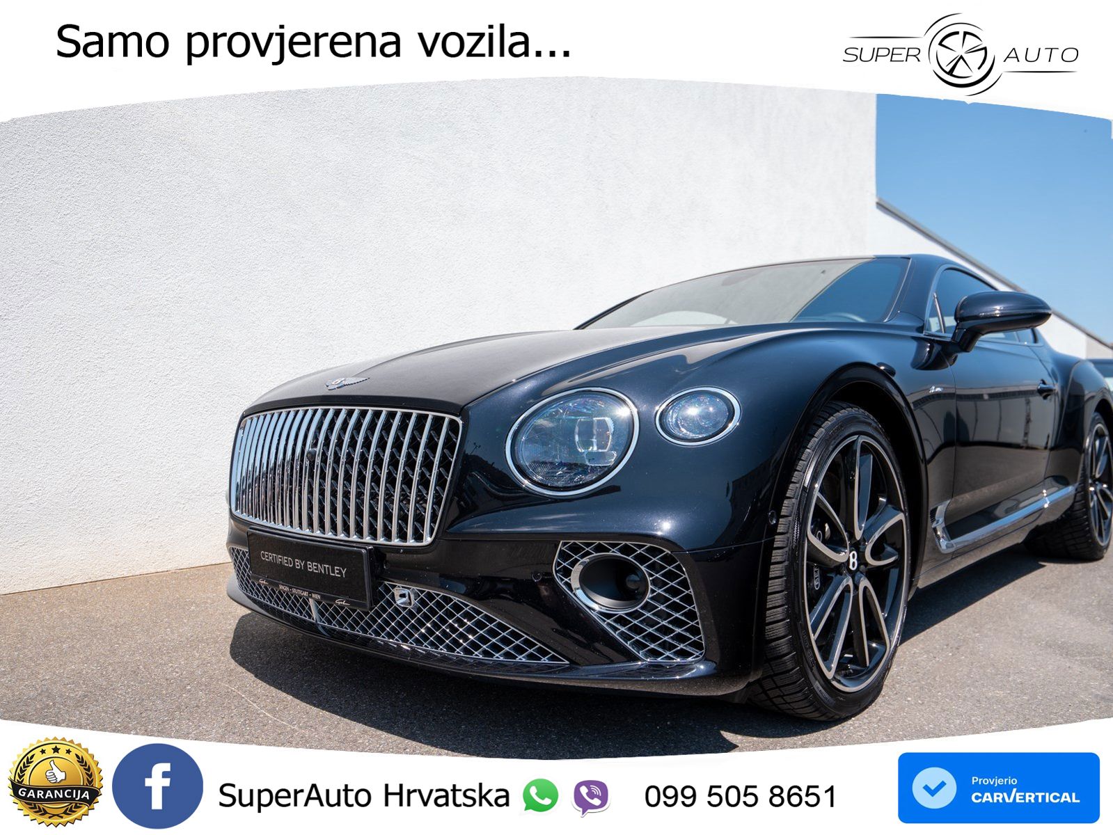 Bentley Continental GT III 4.0 V8 (550 KS) AWD Automatic LED+GR SJED+ACC