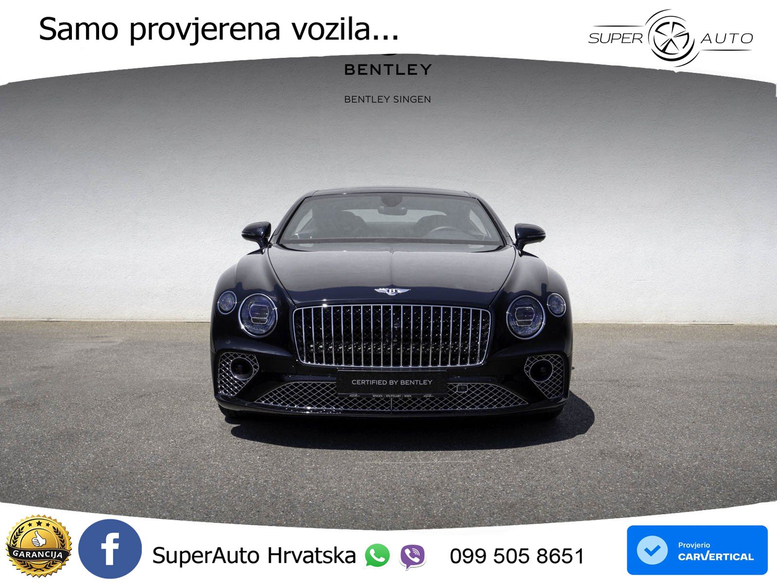 Bentley Continental GT III 4.0 V8 (550 KS) AWD Automatic LED+GR SJED+ACC