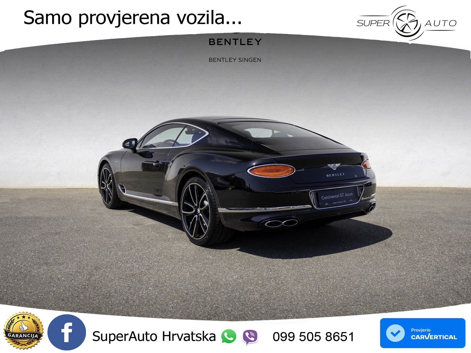 Bentley Continental GT III 4.0 V8 (550 KS) AWD Automatic LED+GR SJED+ACC
