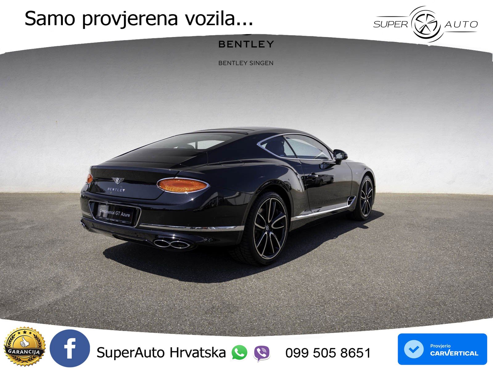 Bentley Continental GT III 4.0 V8 (550 KS) AWD Automatic LED+GR SJED+ACC