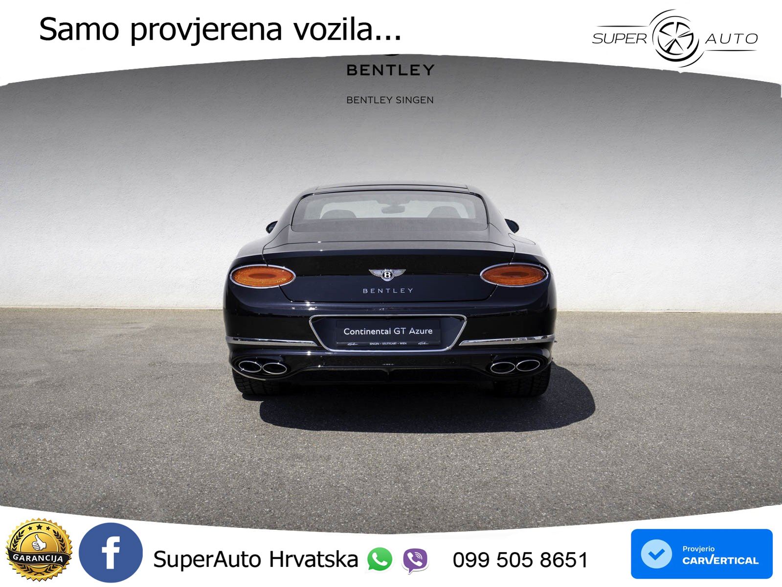 Bentley Continental GT III 4.0 V8 (550 KS) AWD Automatic LED+GR SJED+ACC