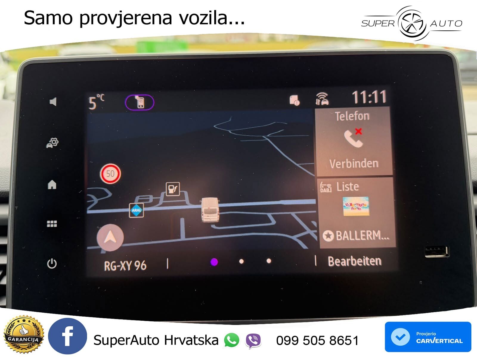 Renault Trafic Komfort DOKA L2H1 3,0t LED+AHK+6-SitzeNSW 150 KS