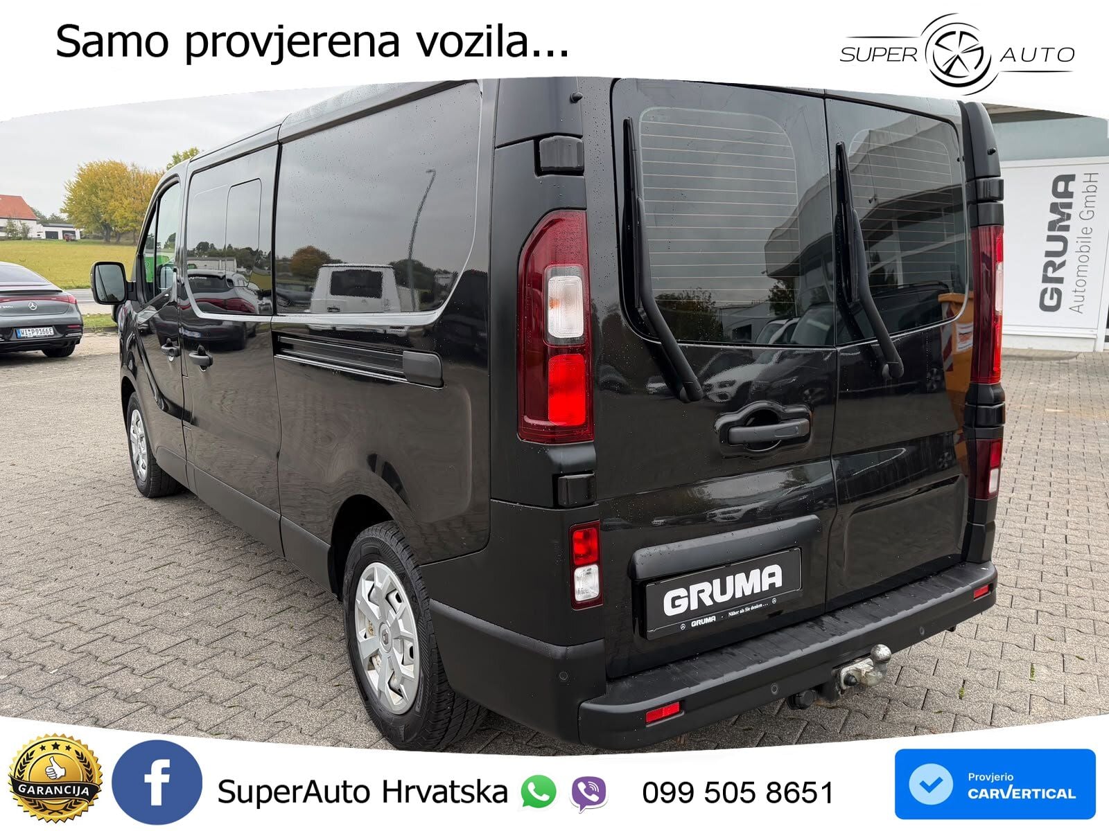 Renault Trafic Komfort DOKA L2H1 3,0t LED+AHK+6-SitzeNSW 150 KS