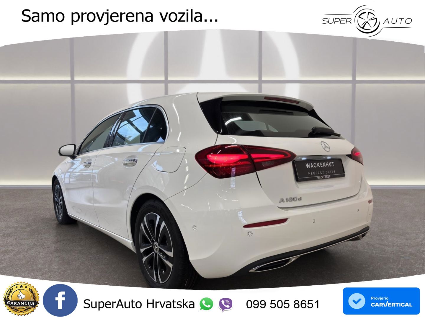 Mercedes-Benz A 180d 8G-DCT ACC+GR SJED+360+PANO