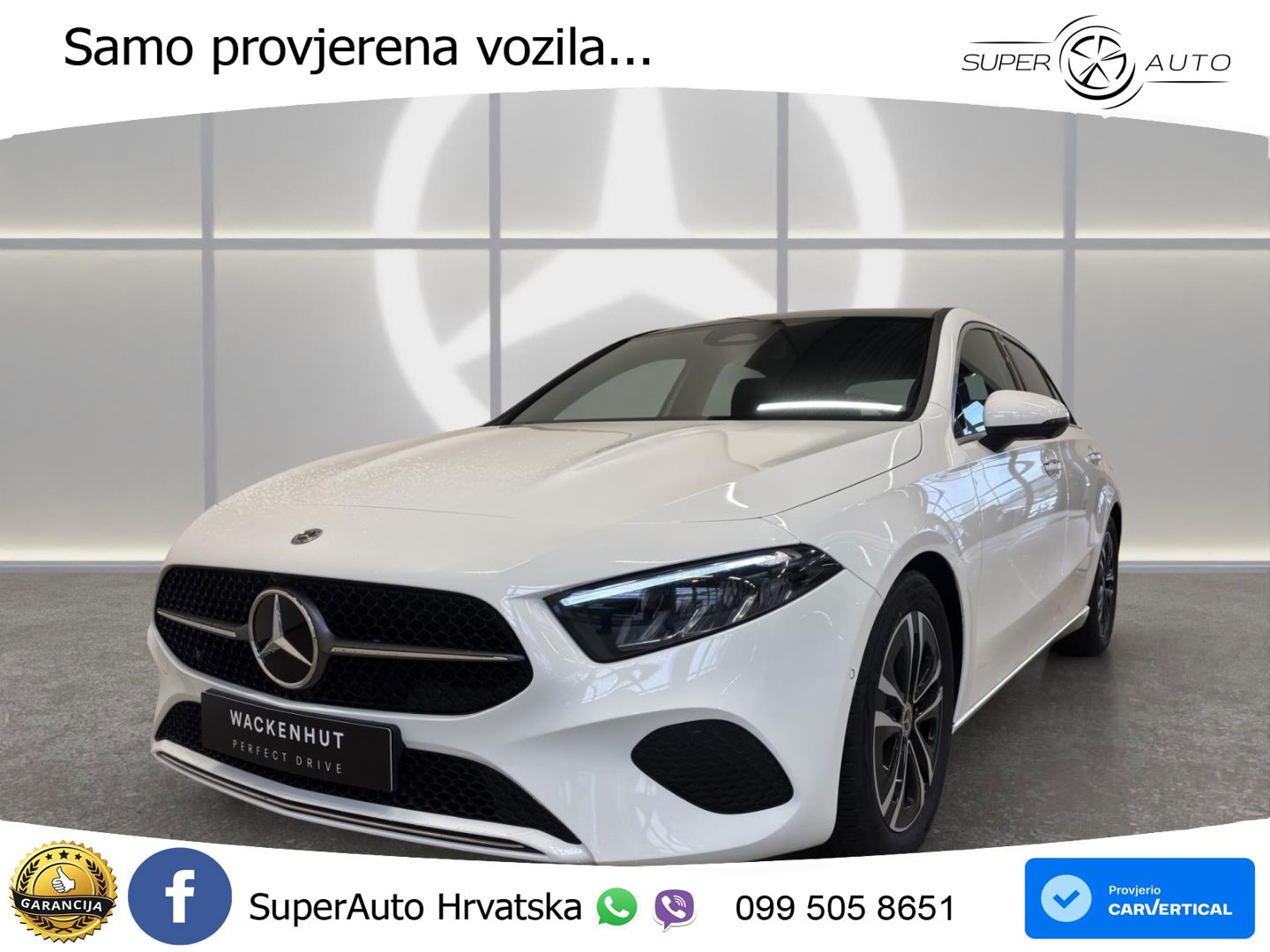 Mercedes-Benz A 180d 8G-DCT ACC+GR SJED+360+PANO