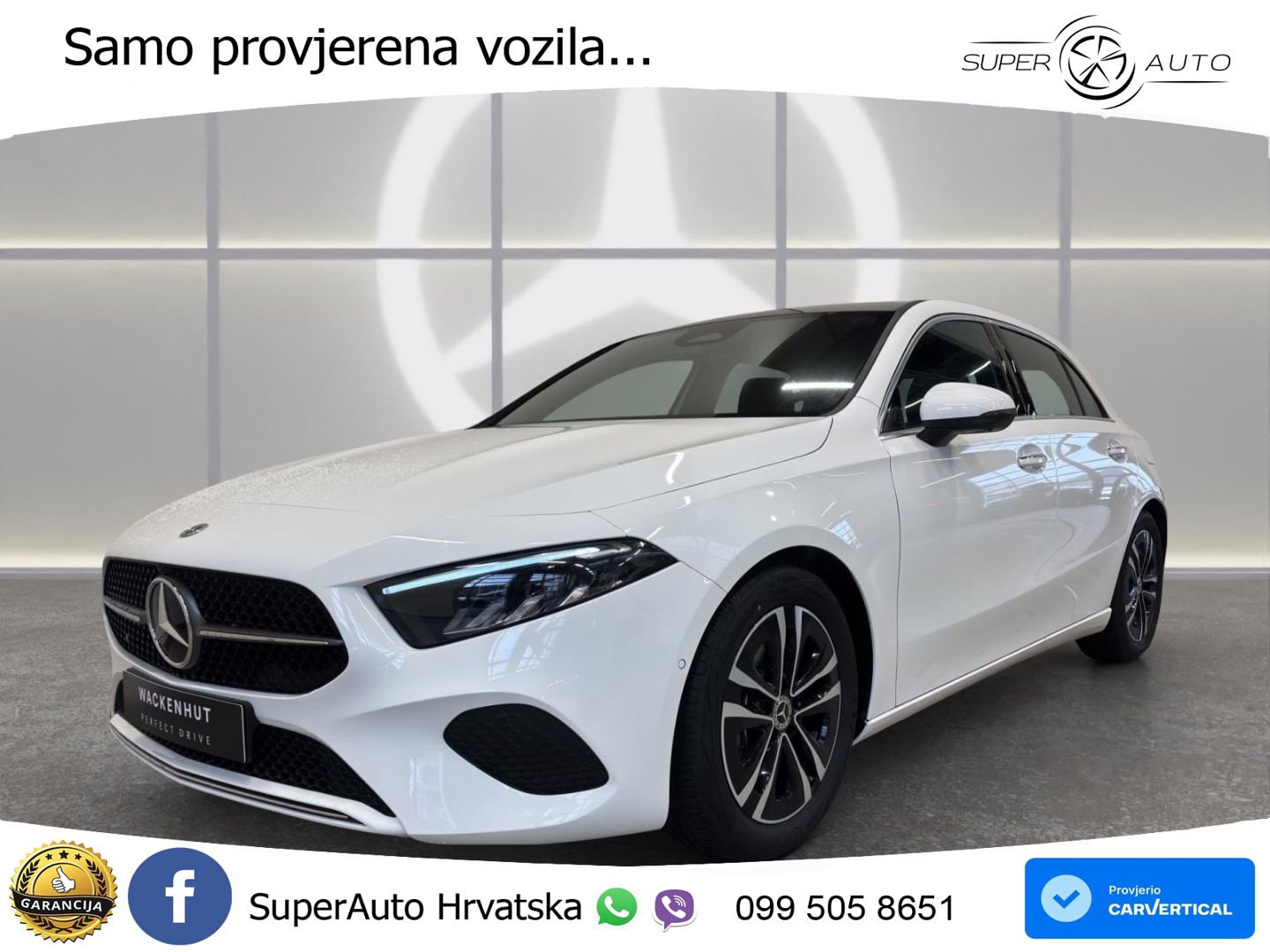 Mercedes-Benz A 180d 8G-DCT ACC+GR SJED+360+PANO