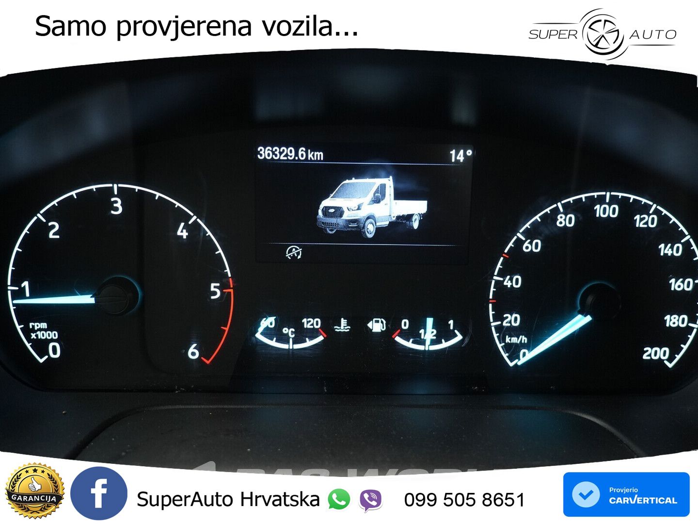 Ford Transit 165pk Kipper Dubbellucht 3,5t Trekhaak A 165 KS